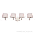 4 light crystal and fashion indoor wall lamp with polished gold for hotel CUL Damp Location